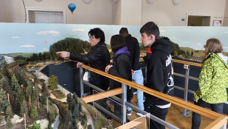 obrázek k článku: Modelové kolejiště a historie úzkokolejky na Staré radnici